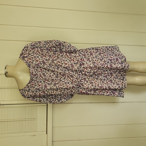 TORRID FLORAL BLOUSE WOMEN SIZE 5X - Picture 6 of 7